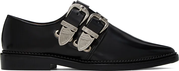 Toga Pulla SSENSE Exclusive Black Derbys