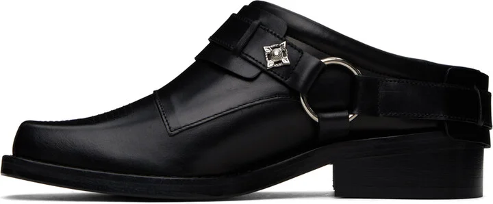 Toga Pulla SSENSE Exclusive Black Hard Loafers - Image 3