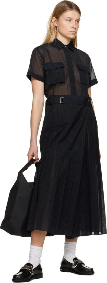 Toga Pulla SSENSE Exclusive Black Hardware Loafers - Image 5