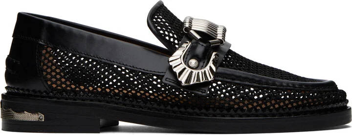 Toga Pulla SSENSE Exclusive Black Hardware Loafers