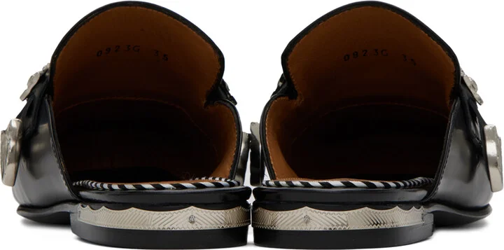 Toga Pulla SSENSE Exclusive Black Loafers - Image 2