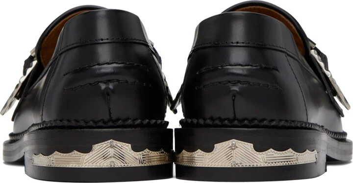 Toga Pulla SSENSE Exclusive Black Loafers - Image 2