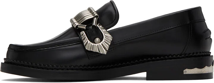 Toga Pulla SSENSE Exclusive Black Loafers - Image 3