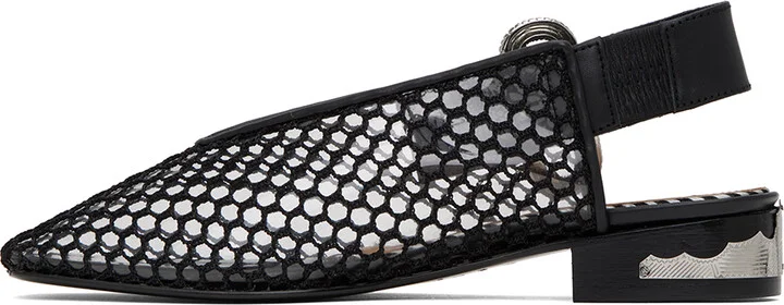 Toga Pulla SSENSE Exclusive Black Loafers - Image 3