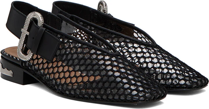 Toga Pulla SSENSE Exclusive Black Loafers - Image 4