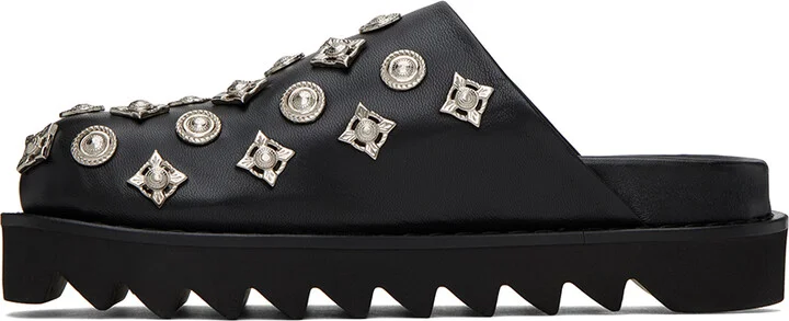 Toga Pulla SSENSE Exclusive Black Loafers - Image 3