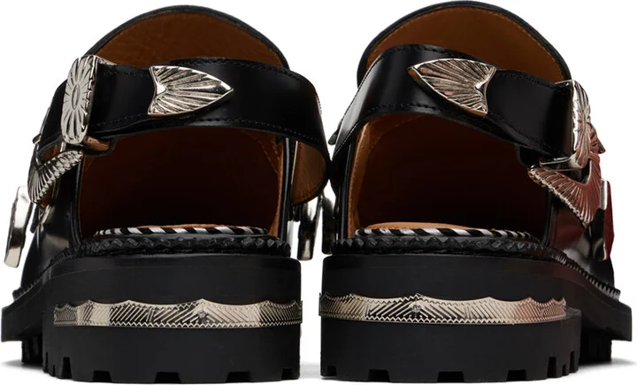 Toga Pulla SSENSE Exclusive Black Loafers - Image 2