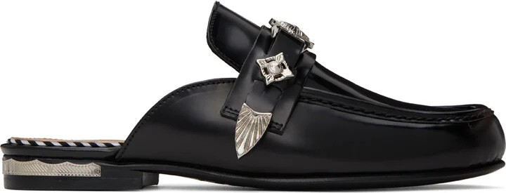 Toga Pulla SSENSE Exclusive Black Loafers