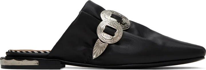Toga Pulla SSENSE Exclusive Black Loafers