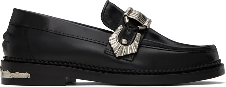 Toga Pulla SSENSE Exclusive Black Loafers