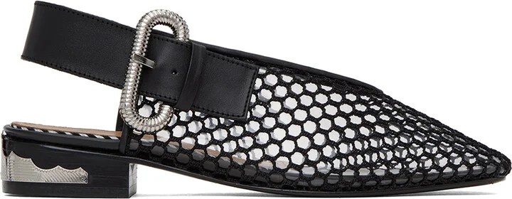 Toga Pulla SSENSE Exclusive Black Loafers