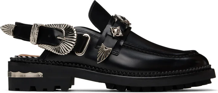 Toga Pulla SSENSE Exclusive Black Loafers