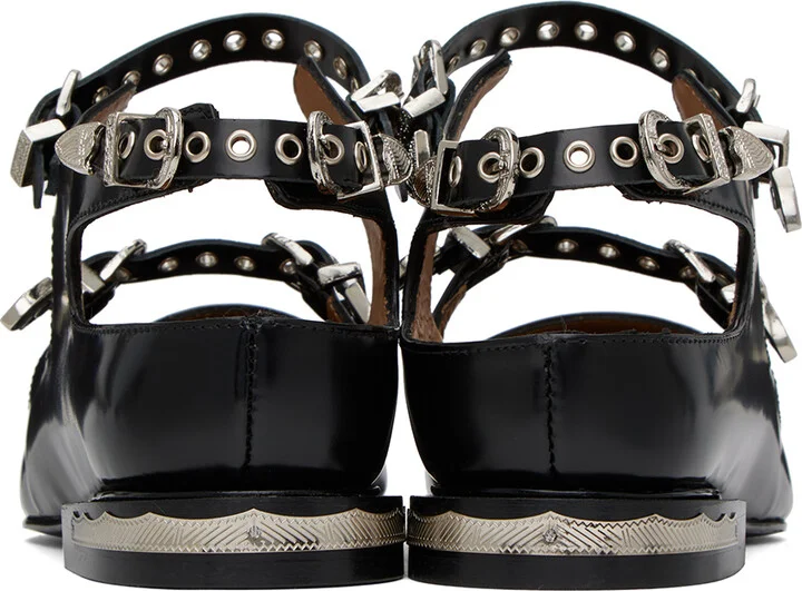 Toga Pulla SSENSE Exclusive Black Oxfords - Image 2
