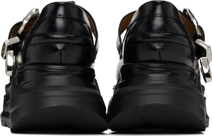 Toga Pulla SSENSE Exclusive Black Oxfords - Image 2