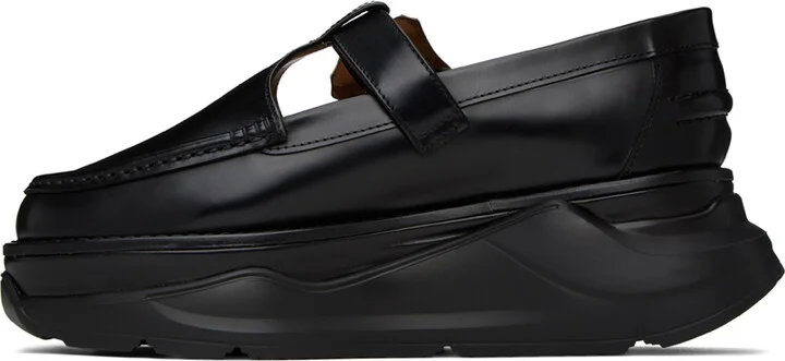 Toga Pulla SSENSE Exclusive Black Oxfords - Image 3