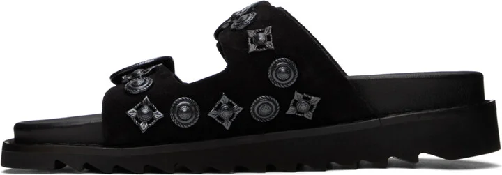 Toga Pulla SSENSE Exclusive Black Sandals - Image 3