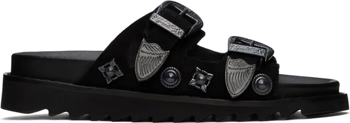 Toga Pulla SSENSE Exclusive Black Sandals