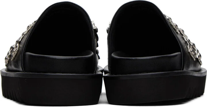 Toga Pulla SSENSE Exclusive Black Soft Loafers - Image 2