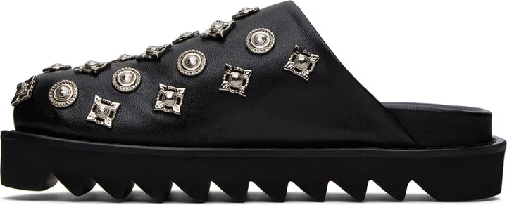 Toga Pulla SSENSE Exclusive Black Soft Loafers - Image 3