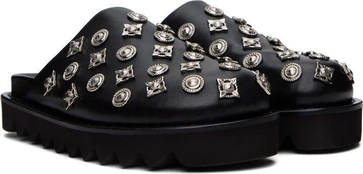 Toga Pulla SSENSE Exclusive Black Soft Loafers - Image 4