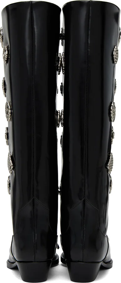 Toga Pulla SSENSE Exclusive Black Tall Boots - Image 2