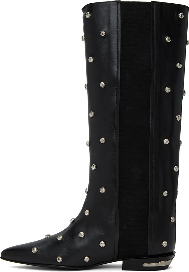 Toga Pulla SSENSE Exclusive Black Tall Boots - Image 3