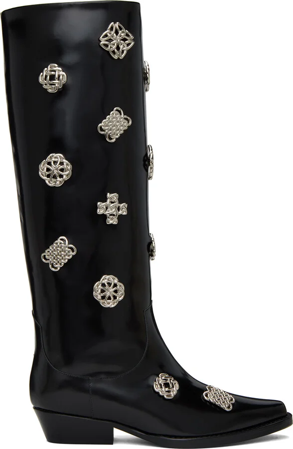 Toga Pulla SSENSE Exclusive Black Tall Boots