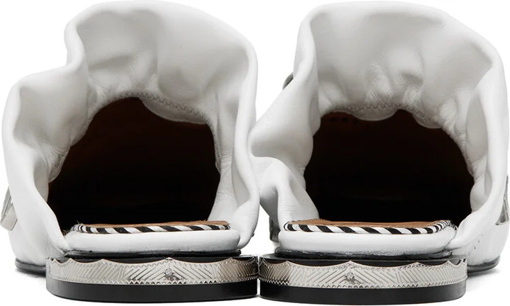 Toga Pulla SSENSE Exclusive White Loafers - Image 2