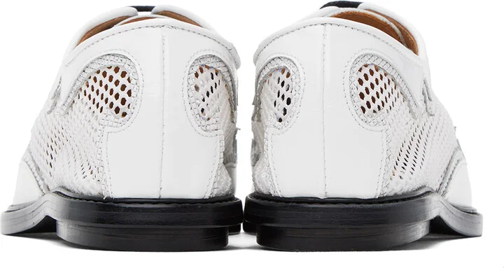 Toga Pulla White Lace-Up Oxfords - Image 2