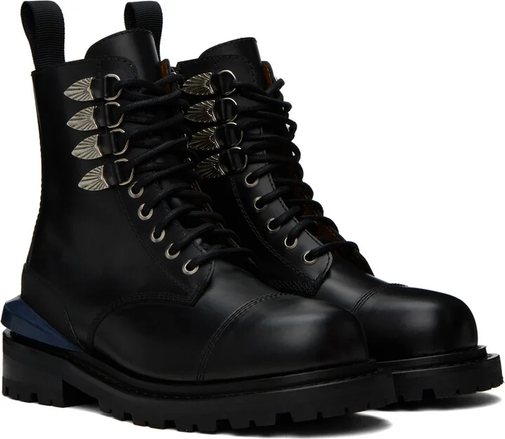 Toga Virilis Black Hardware Boots - Image 4