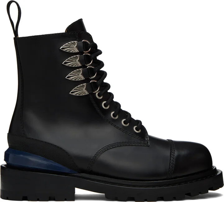 Toga Virilis Black Hardware Boots