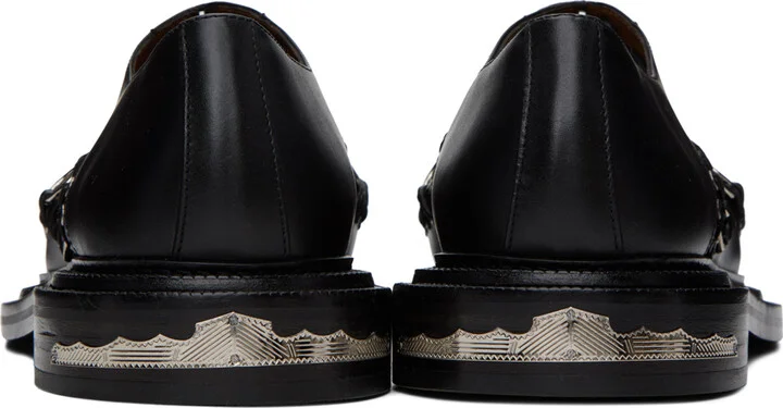Toga Virilis Black Leather Derbys - Image 2