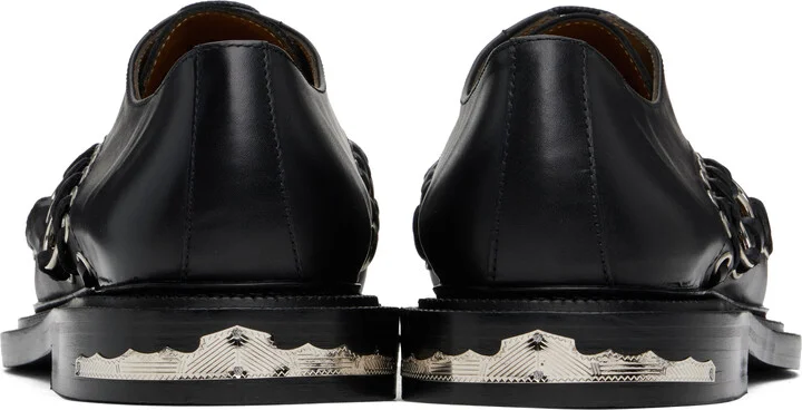 Toga Virilis Black Leather Derbys - Image 2
