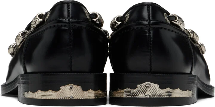 Toga Virilis Black O-ring Loafers - Image 2