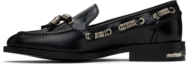 Toga Virilis Black O-ring Loafers - Image 3