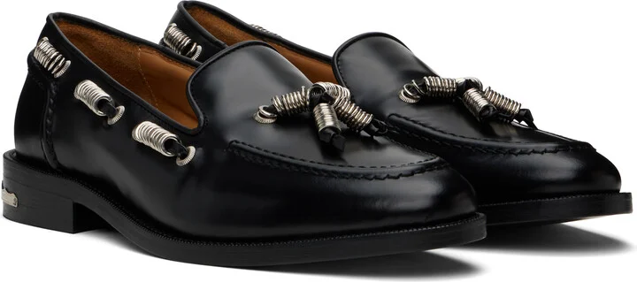 Toga Virilis Black O-ring Loafers - Image 4