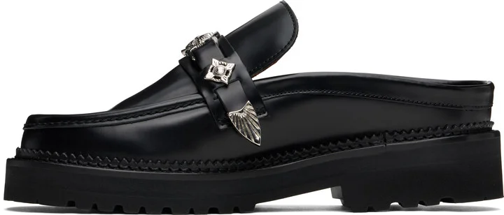 Toga Virilis Black Polido Loafers - Image 3