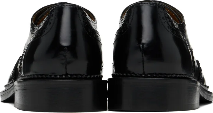 Toga Virilis Black Polished Leather Derbys - Image 2