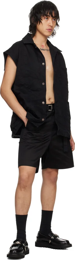 Toga Virilis Black Shark Sole Loafers - Image 5