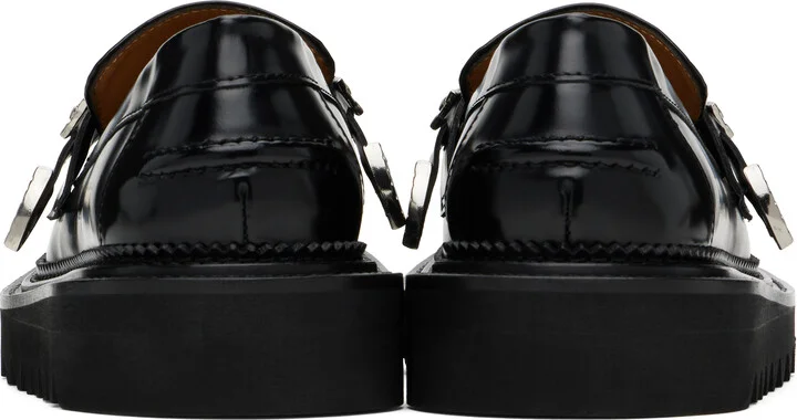 Toga Virilis Black Shark Sole Loafers - Image 2