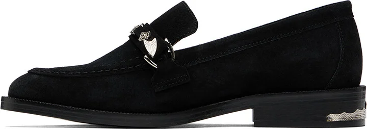 Toga Virilis Black Suede Loafers - Image 3