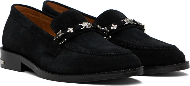 Toga Virilis Black Suede Loafers - Image 4