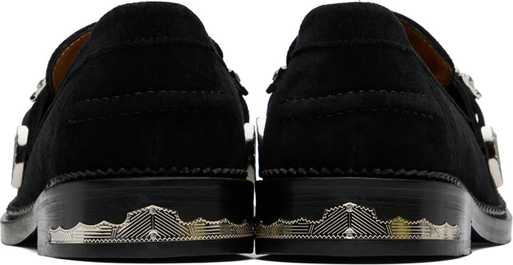 Toga Virilis Black Suede Loafers - Image 2