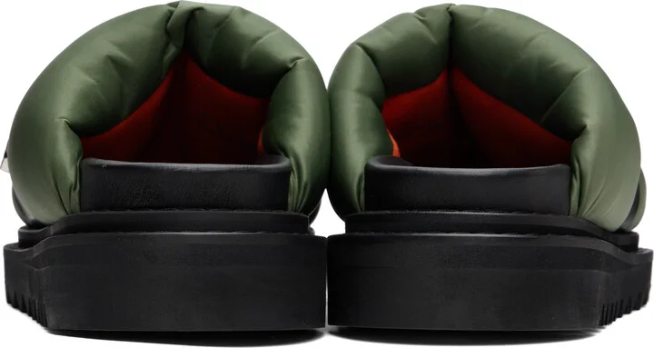 Toga Virilis Green Nylon Slip-on Loafers - Image 2