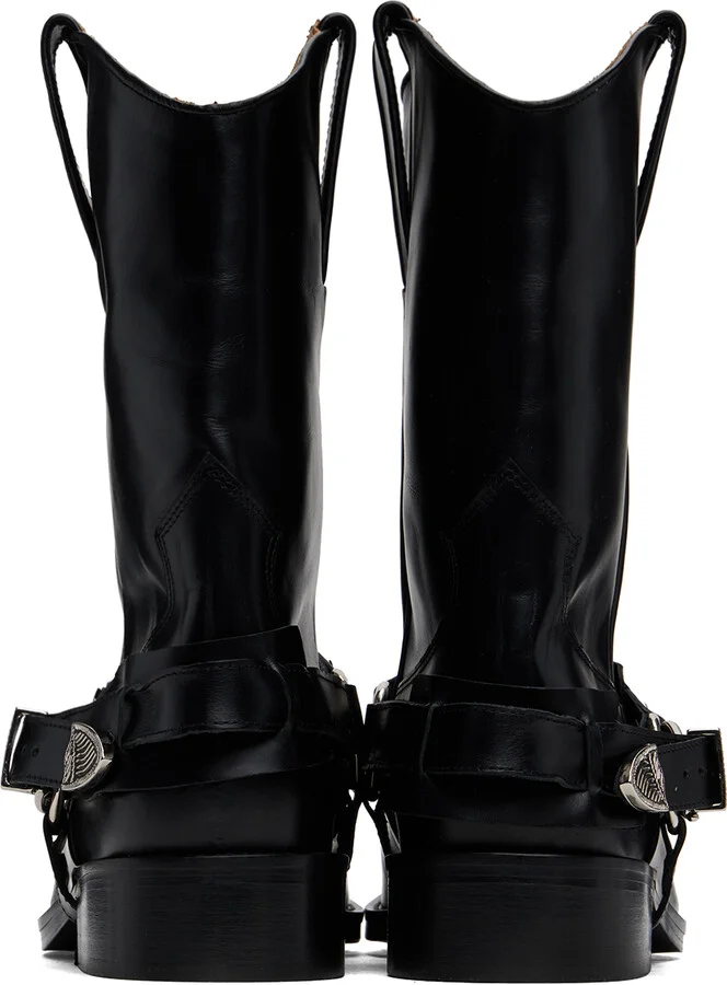 Toga Virilis SSENSE Exclusive Black Boots - Image 2
