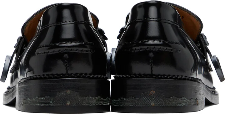 Toga Virilis SSENSE Exclusive Black Loafers - Image 2