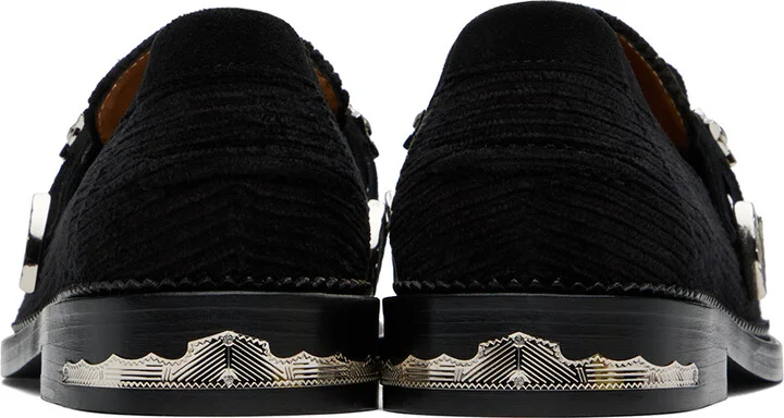 Toga Virilis SSENSE Exclusive Black Loafers - Image 2