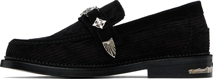 Toga Virilis SSENSE Exclusive Black Loafers - Image 3