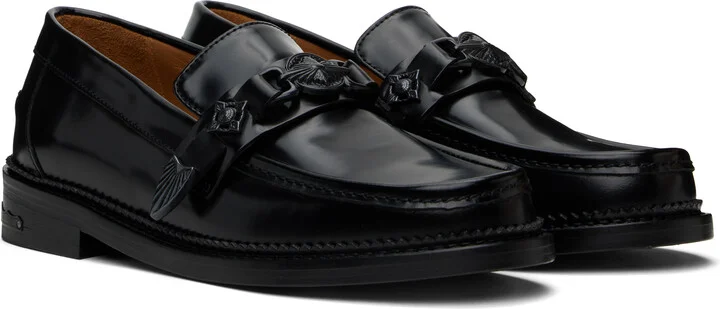 Toga Virilis SSENSE Exclusive Black Loafers - Image 4
