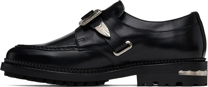 Toga Virilis SSENSE Exclusive Black Monkstraps - Image 3